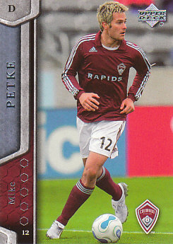 Mike Petke Colorado Rapids UD MLS 2007 #18